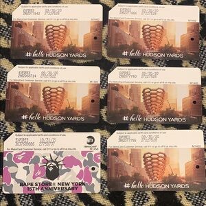 BAPE Store New York 15th Anniversary MetroCard NYC MTA 2020 Subway HUDSON YARDS